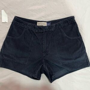 GAP Women's Black Denim Shorts